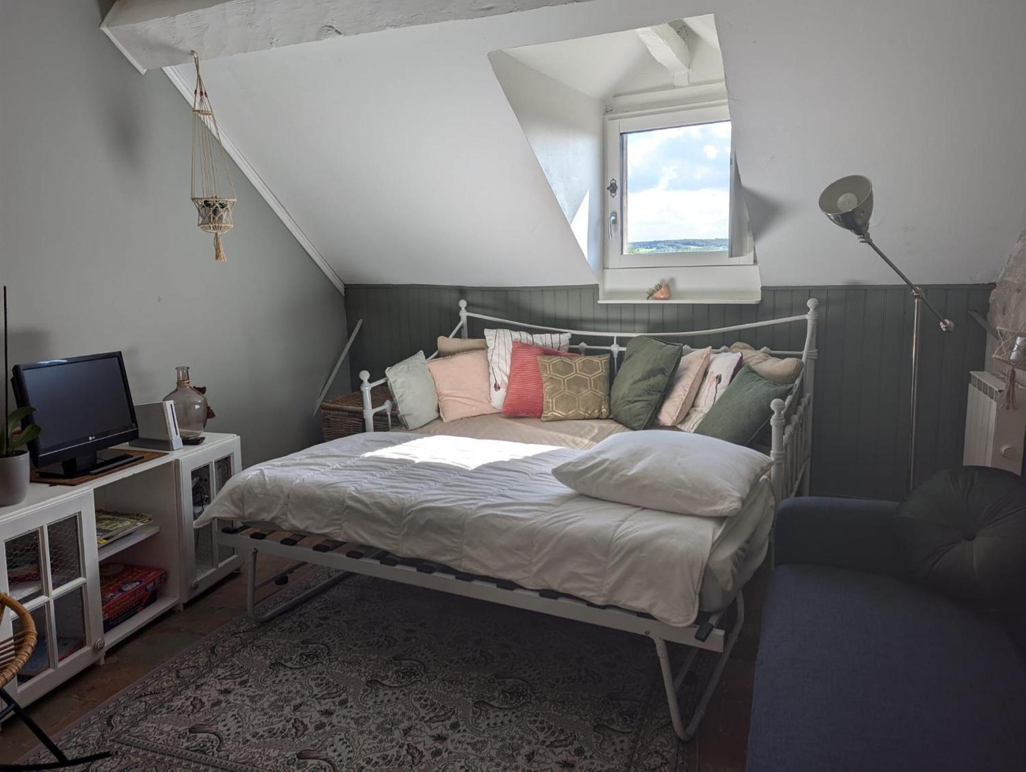 Appartement Des Hirondelles , Au Pied Du Chateau ชีนง ภายนอก รูปภาพ